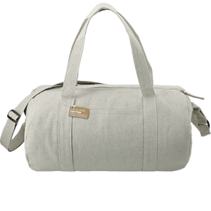 Repose 10oz Recycled Cotton Barrel Duffel