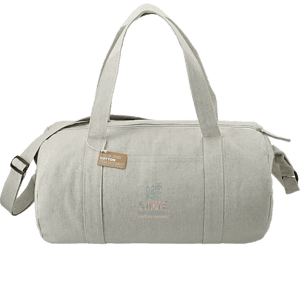 Repose 10oz Recycled Cotton Barrel Duffel