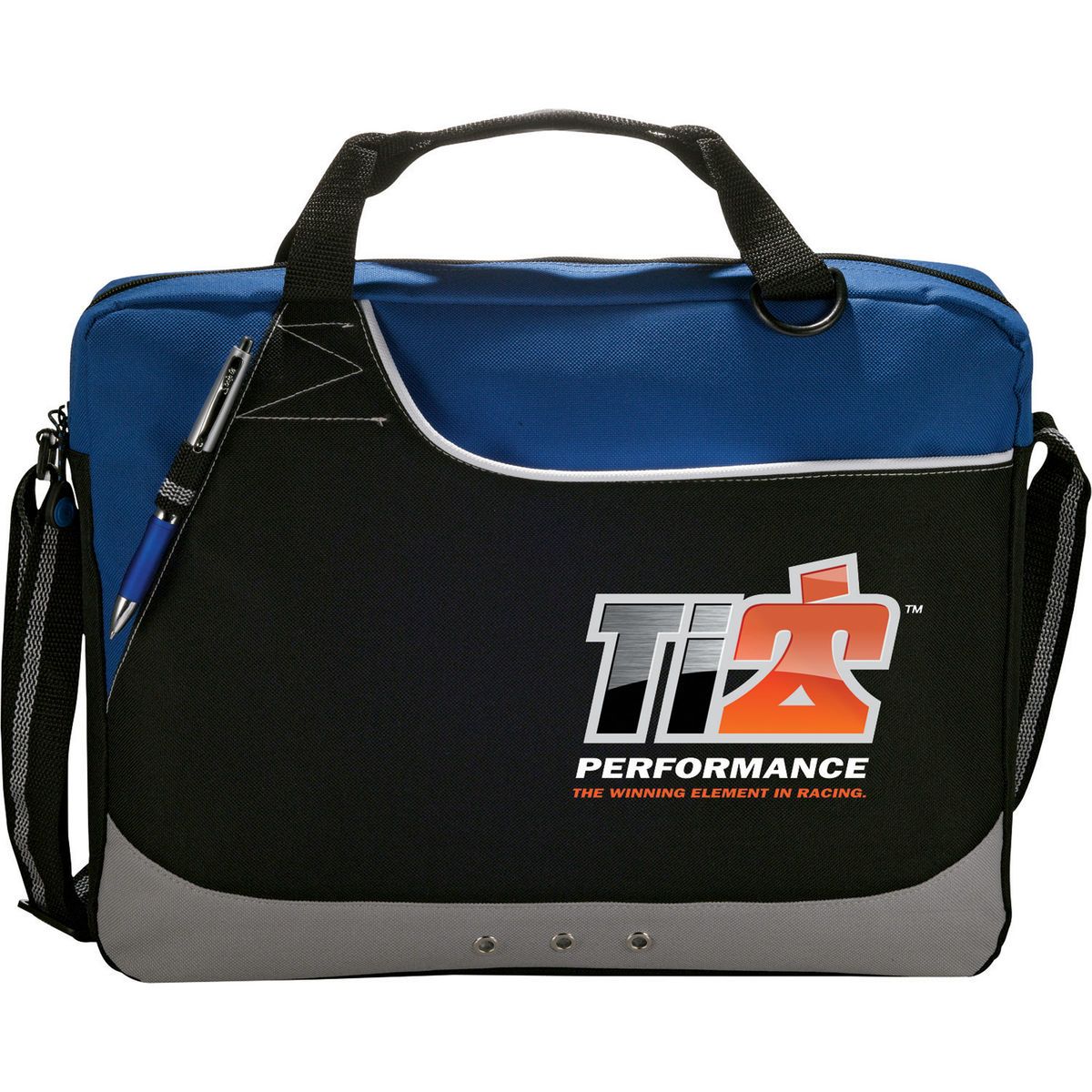 Custom Rubble briefcase personalized with your custom logo design