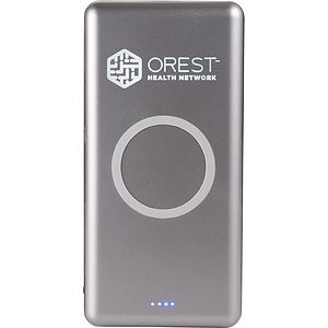 UL Listed Light Up Qi 10000 Wireless Power Bank