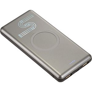 UL Listed Light Up Qi 10000 Wireless Power Bank