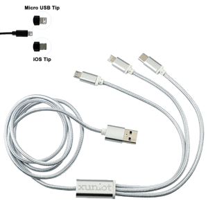 Realm 3-in-1 Long Charging Cable