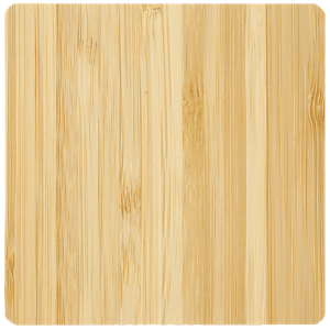 FSC® 100% Bamboo Wireless Charge Pad w/Dual Output