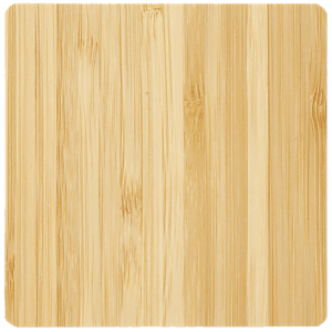 FSC® 100% Bamboo Wireless Charge Pad w/Dual Output