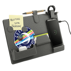 MagClick™ Fast Wireless Charging Desk Organizer