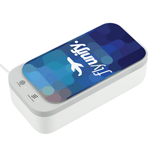 Ultrasonic Cleaner Wireless Charging UV Sanitizer