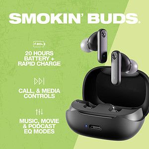 Skullcandy Smokin' Buds True Wireless Earbuds