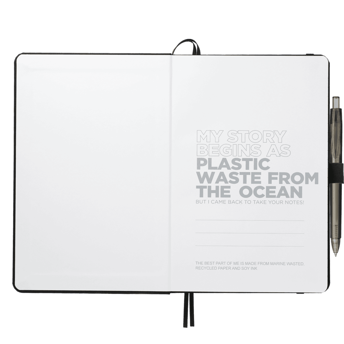 5.5" x 8.5" Recycled Marine Bound Journal Set