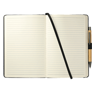 5.5" x 8.5" Cactus Leather Bound Journal Set
