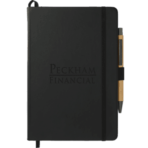 5.5" x 8.5" Cactus Leather Bound Journal Set