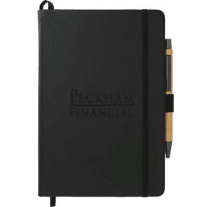 5.5" x 8.5" Cactus Leather Bound Journal Set