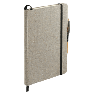 5.5" x 8.5" Recycled Cotton Bound Journal Set