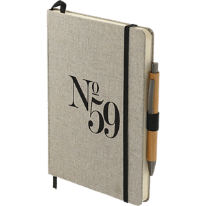 5.5" x 8.5" Recycled Cotton Bound Journal Set