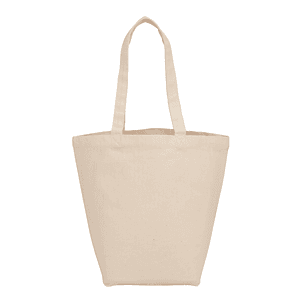 Herringbone 7oz Cotton Canvas Grocery Tote