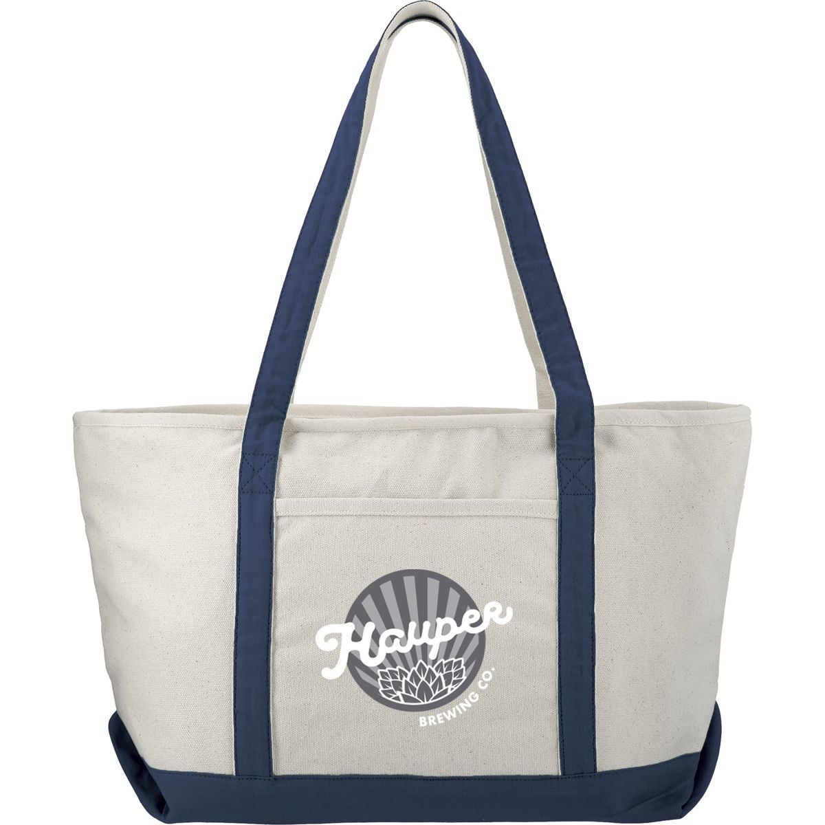 Baltic 18oz Cotton Canvas Zippered Tote