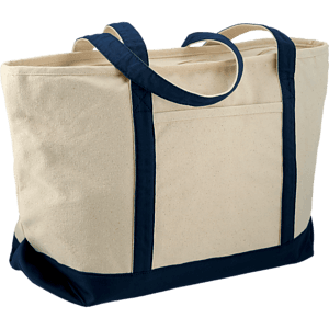 Baltic 18oz Cotton Canvas Zippered Tote