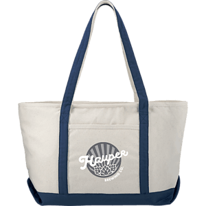 Baltic 18oz Cotton Canvas Zippered Tote