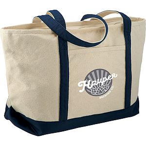 Baltic 18oz Cotton Canvas Zippered Tote