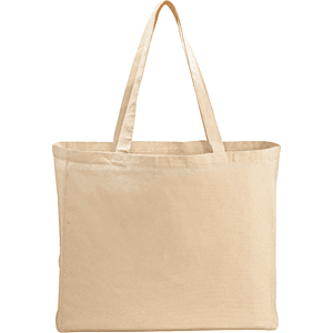6oz Cotton Canvas All-Purpose Tote