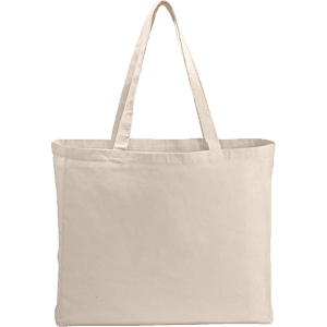 6oz Cotton Canvas All-Purpose Tote