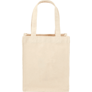 Mini 10oz Cotton Gift Tote