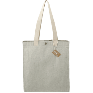 Repose 10oz Recycled Cotton Box Tote w/Snap