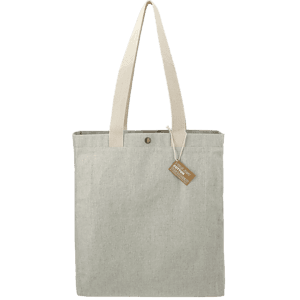 Repose 10oz Recycled Cotton Box Tote w/Snap