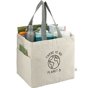 Organic 14oz Cotton Shopper Tote