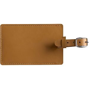 Pineapple Leather Luggage Tag