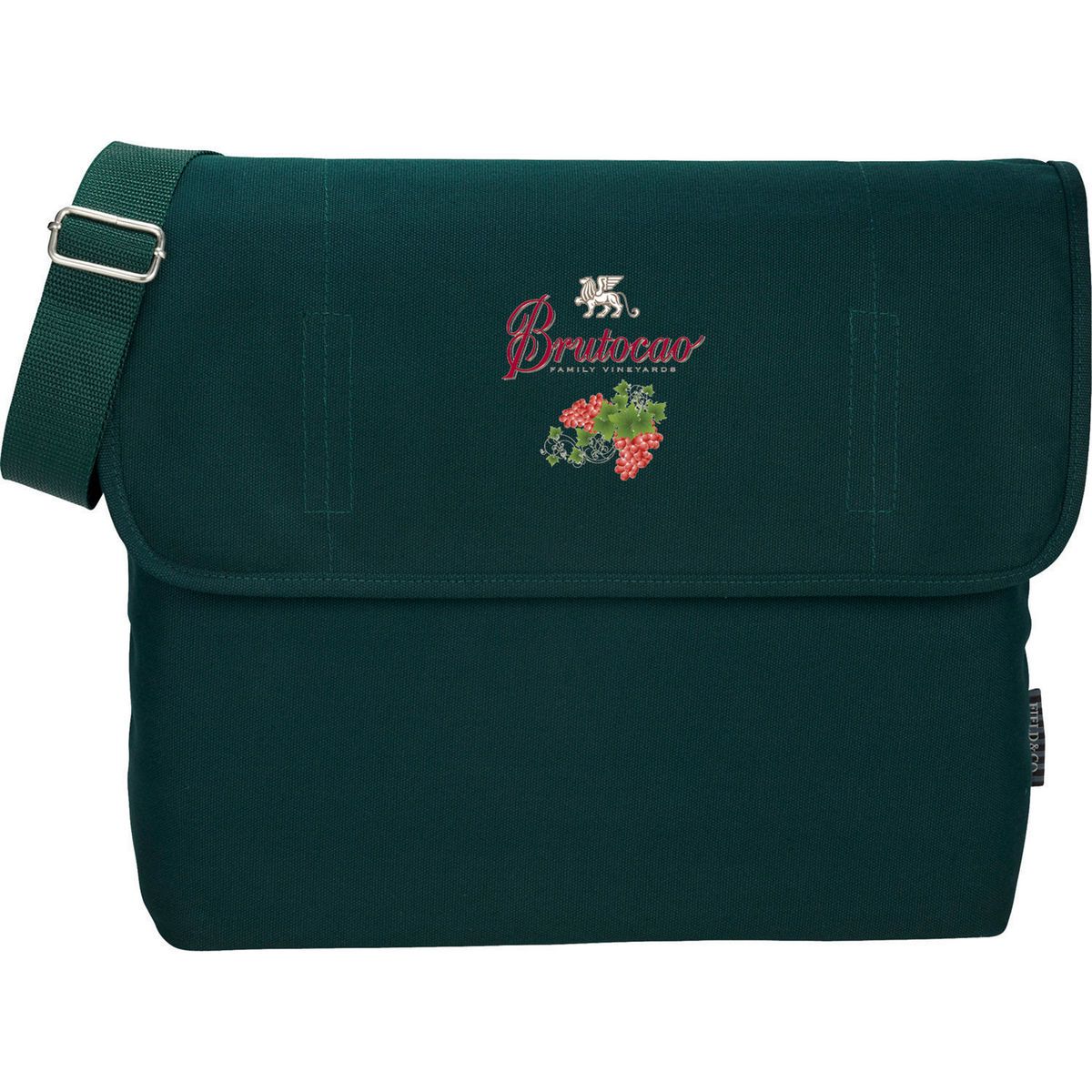 Promotional Field & co.® classic 15" computer messenger bag