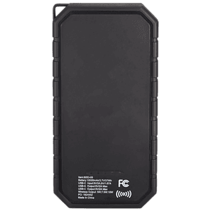 High Sierra® IPX 5 Solar Fast Wireless Power Bank