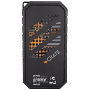 High Sierra® IPX 5 Solar Fast Wireless Power Bank