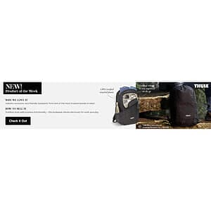 Thule Recycled Lumion 16" Computer Backpack 21L