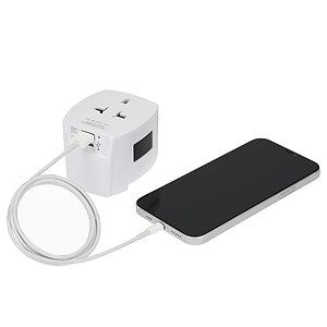 SKROSS World Travel Adapter MUV USB Type A &amp; Type