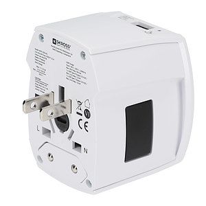 SKROSS World Travel Adapter MUV USB Type A &amp; Type