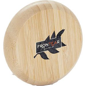 FSC® 100% Bamboo Compact Mirror/Brush