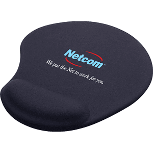 Solid Jersey Gel Mouse Pad / Wrist Rest