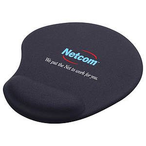 Solid Jersey Gel Mouse Pad / Wrist Rest