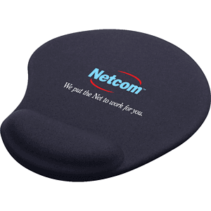 Solid Jersey Gel Mouse Pad / Wrist Rest
