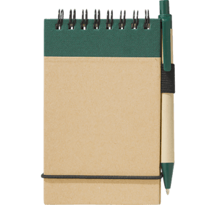 FSC® Mix 5" x 3" Recycled Jotter with Pen