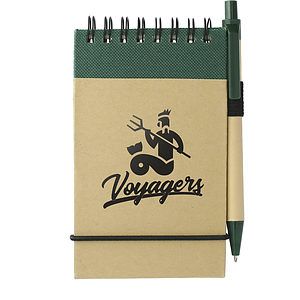 FSC® Mix 5" x 3" Recycled Jotter with Pen