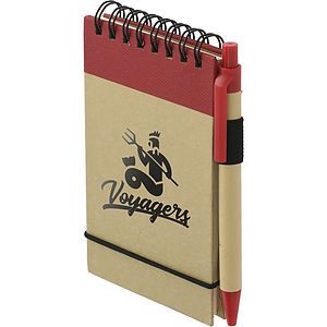 FSC® Mix 5" x 3" Recycled Jotter with Pen