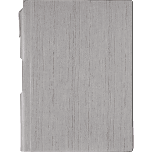 FSC® Mix 6" x 8.5" Bari Notebook with Pen