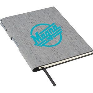 FSC® Mix 6" x 8.5" Bari Notebook with Pen