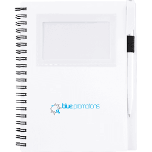 FSC® Mix 5.5" x 7" Star Spiral Notebook with Pen
