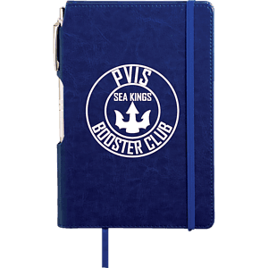 FSC® Mix 6" x 8.5" Viola Bound Notebook with Pen