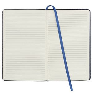 FSC® Mix 6" x 8.5" Viola Bound Notebook with Pen
