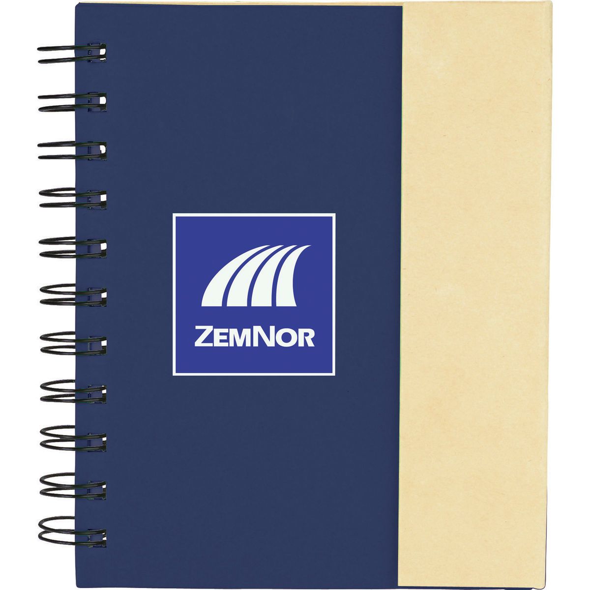Promotional 5.5 x 6 lockit mini spiral notebook wpen Personalized With