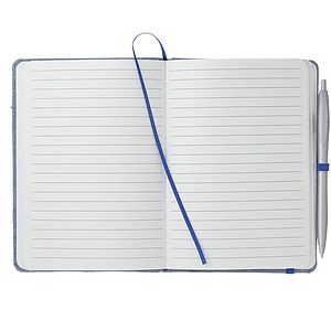 FSC® Mix 5" x 7" Recycled Cotton Bound Notebook