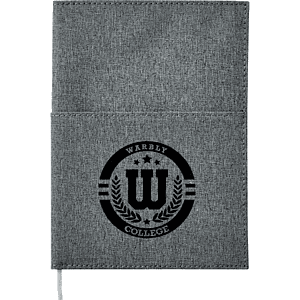FSC® Mix 5" x 7" Canvas Pocket Refillable Notebook